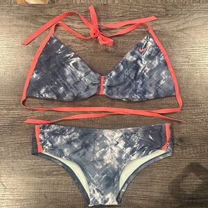 Nike Women's Tie Dye Reversible Top Bikini